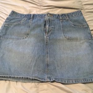 Old Navy Jean Skirt 10